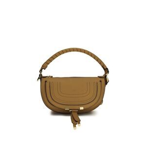 Chloé Brown Calf Leather Bos Taurus Shoulder Women's Bag